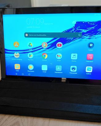 Tablet Huawei MediaPad T5 con custodia