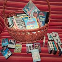 Videocassette VHS e musicassette vintage