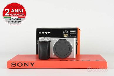Sony A6400 Silver USATO GARANTITO PER DUE ANNI