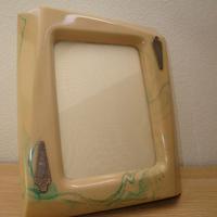 Portafoto vintage marmorizzato - anno 80-90 - H. c