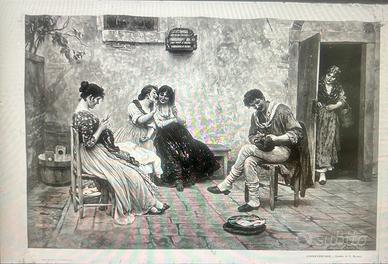 STAMPA ARTISTICA “CONFIDENZE” – EUGEN VON BLAAS –
