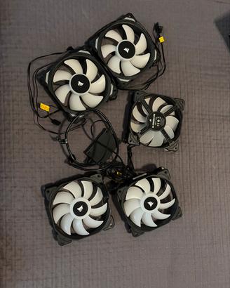 Ventole iCue corsair rgb pro 120mm