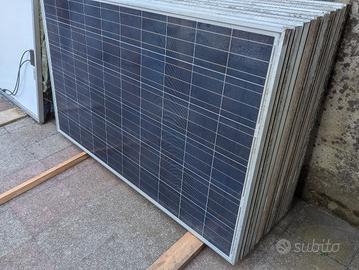 6 pannelli fotovoltaici da 242 W