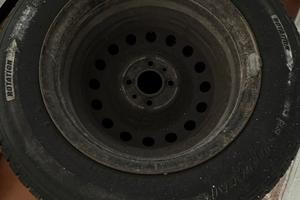 cerchi 14 in ferro+gomme