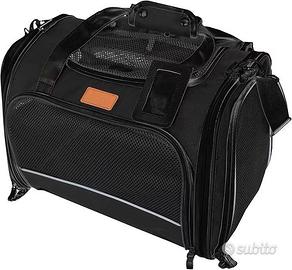 Trasportino per Cani e Gatti 51x36x33 nero
