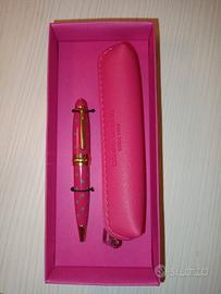 Penna rosa campo marzio con custodia originale 