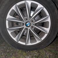 cerchi bmw X4 f26 X3 245/50 r18 con pneumatici 