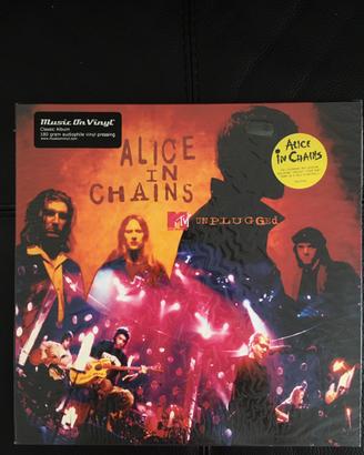 ALICE IN CHAINS UNPLUGGED VINILE  UFFICIALE MOV