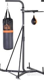 Stazione Multiuso Da Boxe con Sacco e Punching