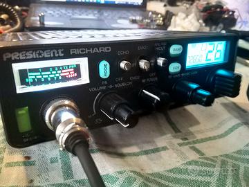 radio cb president richard omologato