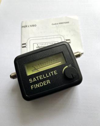 Vintage Satellite Finder melchioni Tester Puntamen