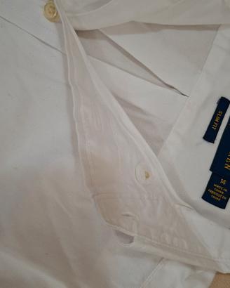 Camicia Ralph Lauren manica lunga 14 anni