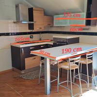 Cucina su misura mansarda