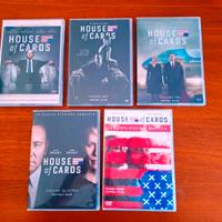 DVD House of Cards - stagioni 1-5