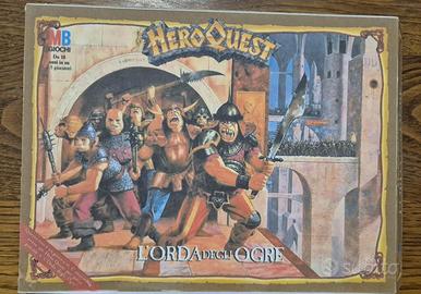 HeroQuest L'Orda degli Ogre vintage MB Giochi ITA