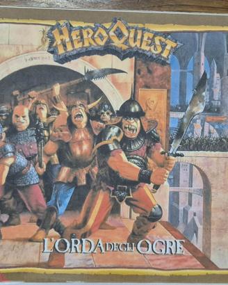 HeroQuest L'Orda degli Ogre vintage MB Giochi ITA