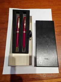 Coppia di penne Montblanc bordeaux, da 1000 a 425 