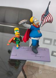 Homer e Bart l'uomo torta 