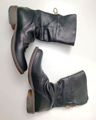 Stivali in pelle neri Fiorentini Baker, donna, 39