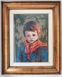 2 Quadri a ricamo - Jean B. Greuze e Bragolin