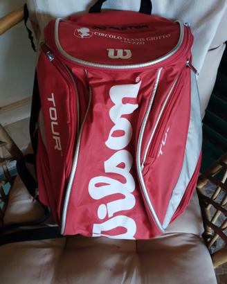 Racchetta tennis con custodia e borsa Wilson