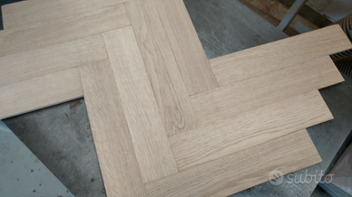 Rovere parquet pavimento massello tradizionale
