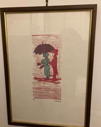 Serigrafia originale autentica Mino Maccari