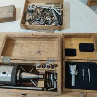 Attrezzi per fresa e tornio e filettatura professi