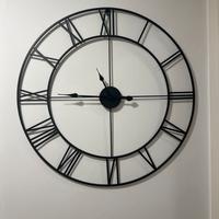 Orologio da muro in metallo 80cm