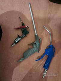 3 pistole aria compressore