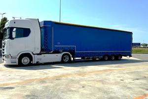 SEMIRIMORCHIO CARRELLONE - CENTINA TELESCOPICA!