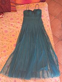 Abito da cerimonia verde petrolio Omai