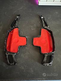 Palette volante mercedes carbonio forgiato cambio