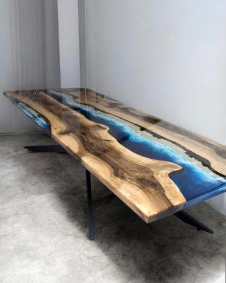 TAVOLO IN LEGNO-RESINA