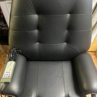 Poltrona vibrante scaldante massagiante