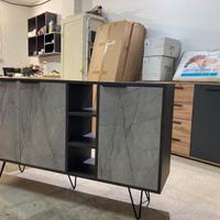 Mobile madia credenza nuovo grigio pietra