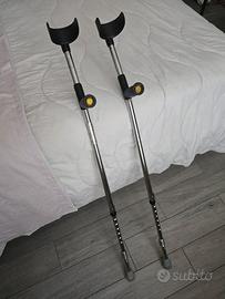 Stampelle canadesi PIAI SBT-42 regolabili ammortiz