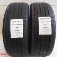 2 gomme 225 50 18 bridgestone rft a705
