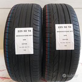 2 gomme 225 50 18 bridgestone rft a705