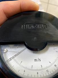 Anemometro flusso aereo Paul Gothe + spessimetro