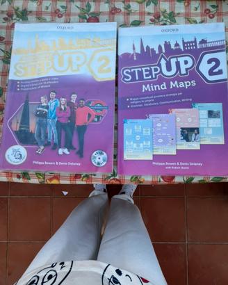 libro stepUP di inglese volume 2 con mini mappa