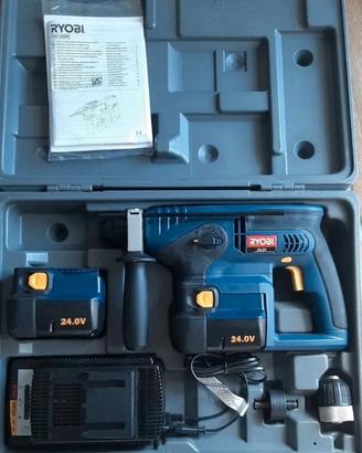 TRAPANO MARTELLO BATTERIA RYOBI