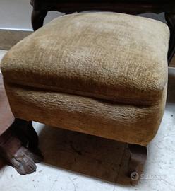 Poggiapiedi vintage 
