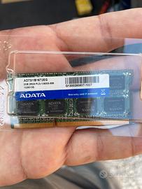 Adata 2GB SoDimm DDR3 PC3-10600S