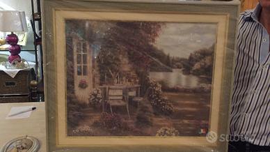Quadro con paesaggio