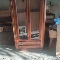 Armadio porta fuculi in legno