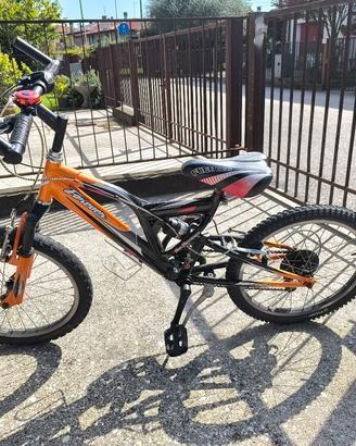 Bicicletta ruote da 20" doppio ammortizzatore