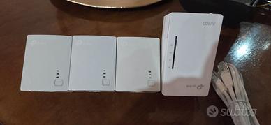 TP-Link TL-WPA4220 KIT Powerline con 3 ripetitori