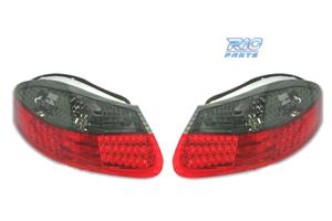 FANALI PORSCHE BOXSTER 986 LED ROSSO AFFUMICATO