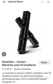 Macchinetta tattoo wireless